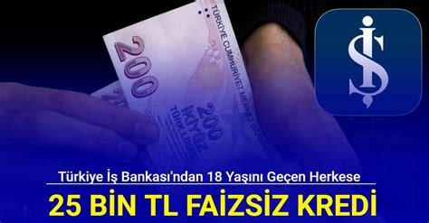 İş Bankası Faizsiz Kredi Başvurusu