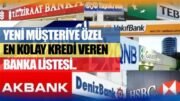Kolay Kredi Veren Bankalar